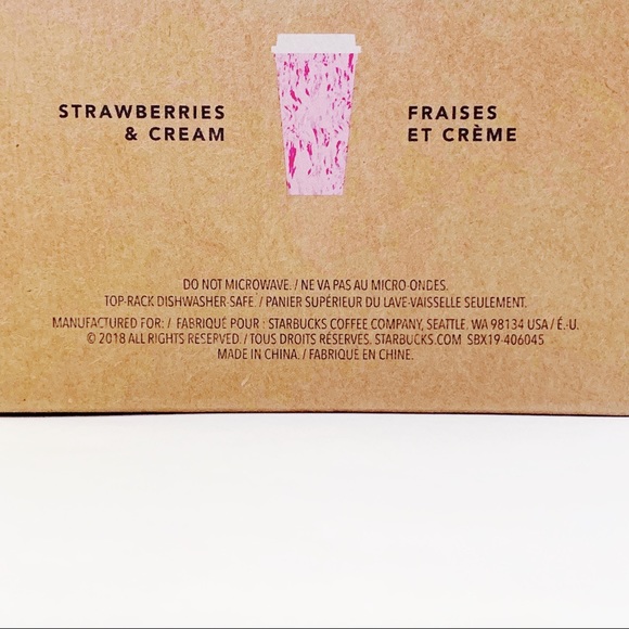 New Starbucks Hot Reusable Cups Set of 6 With Lids - Picture 8 of 8